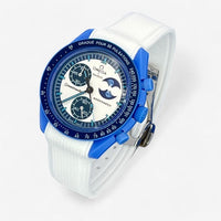 MoonSwatch strap for the Super Blue Moonphase