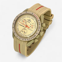 Single-band rubber MoonSwatch strap for the Omega x Swatch