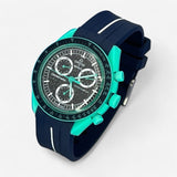 Single-band rubber MoonSwatch strap for the Omega x Swatch