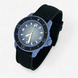 Perforated rubber Blancpain x Swatch strap for the Scuba Fifty Fathoms
