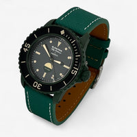 Textured genuine leather Blancpain x Swatch strap for the Scuba Fifty Fathoms