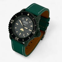 Blancpain x Swatch strap for the Scuba Fifty Fathoms Green Abyss