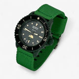 Blancpain x Swatch strap for the Scuba Fifty Fathoms Green Abyss
