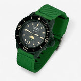 Woven NATO Blancpain x Swatch strap for the Scuba Fifty Fathoms