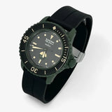 Blancpain x Swatch strap for the Scuba Fifty Fathoms Green Abyss