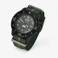 Blancpain x Swatch strap for the Scuba Fifty Fathoms Green Abyss