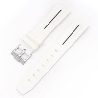Single-band rubber MoonSwatch strap for the Omega x Swatch