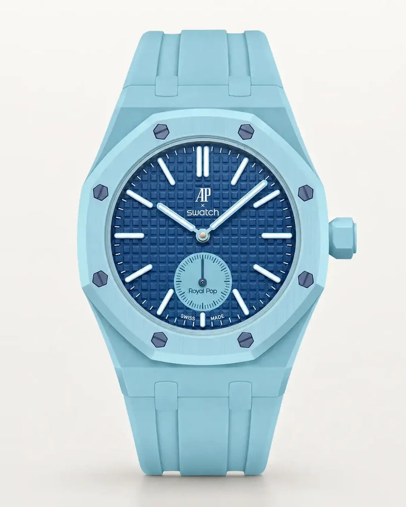 AP x Swatch Royal Pop Rubber Strap | WatchCollab