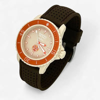 Perforated rubber Blancpain x Swatch strap for the Scuba Fifty Fathoms