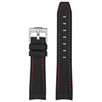 MoonSwatch strap for the Mission on Earth Lava