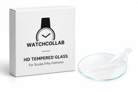 Kit de cristal templado HD WatchCollab para Blancpain x Swatch Scuba Fifty Fathoms con aplicador y caja