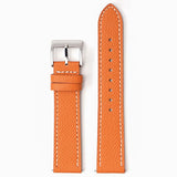Textured genuine leather MoonSwatch strap for the Omega x Swatch