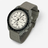 Canvas MoonSwatch strap for the Omega x Swatch