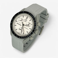 Textured premium rubber MoonSwatch strap for the Omega x Swatch