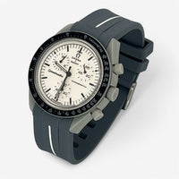 Single-band rubber MoonSwatch strap for the Omega x Swatch