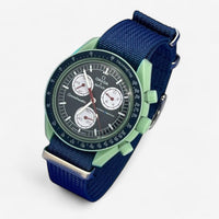 Plain NATO MoonSwatch strap for the Omega x Swatch