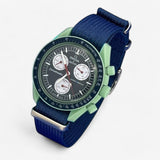 Plain NATO MoonSwatch strap for the Omega x Swatch