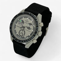 Canvas MoonSwatch strap for the Omega x Swatch
