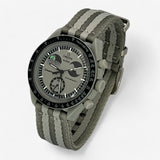 Smooth NATO MoonSwatch strap for the Omega x Swatch