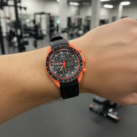 Premium rubber MoonSwatch strap for the Omega x Swatch