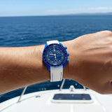Premium rubber MoonSwatch strap for the Omega x Swatch