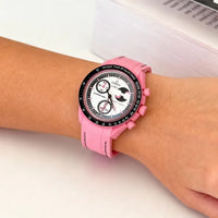 Premium rubber MoonSwatch strap for the Omega x Swatch