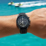 Premium rubber MoonSwatch strap for the Omega x Swatch