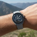 Premium rubber MoonSwatch strap for the Omega x Swatch
