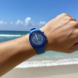 Premium rubber MoonSwatch strap for the Omega x Swatch
