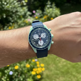 Premium rubber MoonSwatch strap for the Omega x Swatch