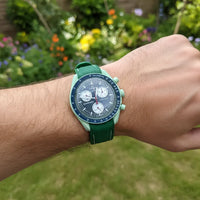 Premium rubber MoonSwatch strap for the Omega x Swatch