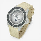 Blancpain x Swatch strap for the Scuba Fifty Fathoms Antarctic Ocean