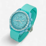 Premium canvas MoonSwatch strap for the Omega x Swatch