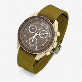Premium canvas MoonSwatch strap for the Omega x Swatch