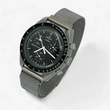 Designer stainless steel MoonSwatch strap for the Omega x Swatch