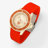Blancpain x Swatch strap for the Scuba Fifty Fathoms Arctic Ocean