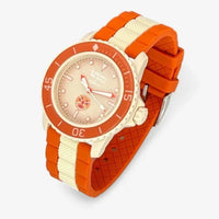 Blancpain x Swatch strap for the Scuba Fifty Fathoms Arctic Ocean
