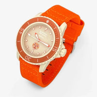 Blancpain x Swatch strap for the Scuba Fifty Fathoms Arctic Ocean