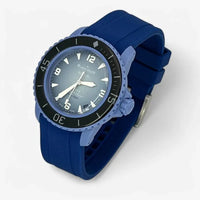Blancpain x Swatch strap for the Scuba Fifty Fathoms Atlantic Ocean