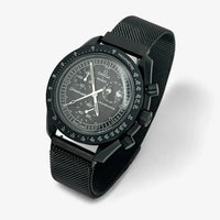 Designer stainless steel MoonSwatch strap for the Omega x Swatch