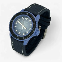 Blancpain x Swatch strap for the Scuba Fifty Fathoms Atlantic Ocean