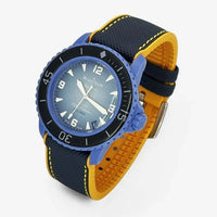 Blancpain x Swatch strap for the Scuba Fifty Fathoms Atlantic Ocean