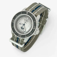 Blancpain x Swatch strap for the Scuba Fifty Fathoms Antarctic Ocean