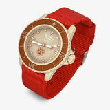 Blancpain x Swatch strap for the Scuba Fifty Fathoms Arctic Ocean
