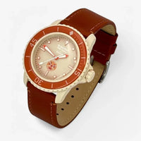 Blancpain x Swatch strap for the Scuba Fifty Fathoms Arctic Ocean
