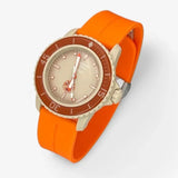 Blancpain x Swatch strap for the Scuba Fifty Fathoms Arctic Ocean