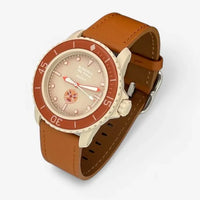 Blancpain x Swatch strap for the Scuba Fifty Fathoms Arctic Ocean