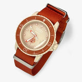 Blancpain x Swatch strap for the Scuba Fifty Fathoms Arctic Ocean