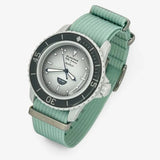 Blancpain x Swatch strap for the Scuba Fifty Fathoms Antarctic Ocean