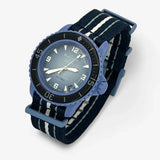 Blancpain x Swatch strap for the Scuba Fifty Fathoms Atlantic Ocean